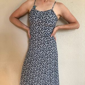 Vintage 90s floral dress